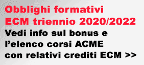 obblighi formativi ecm triennio 2020 2022